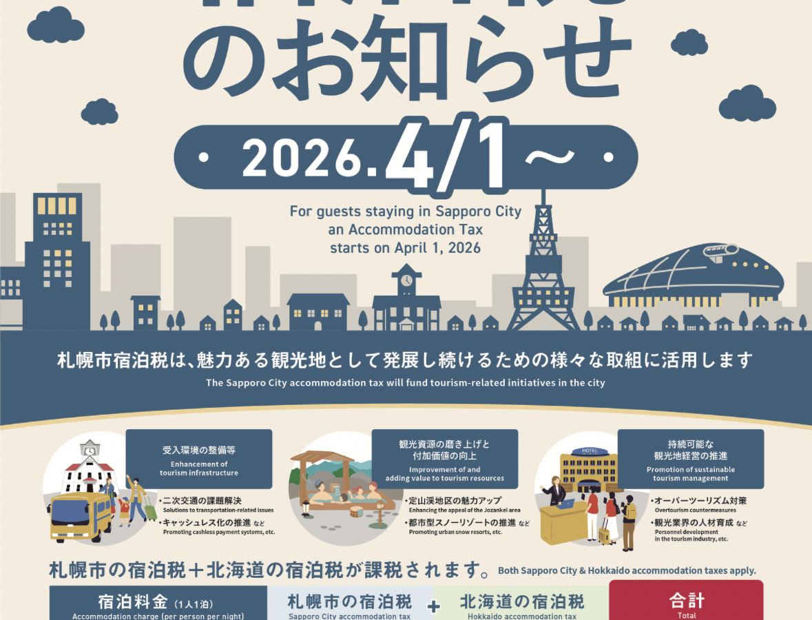 宿泊税のご案内